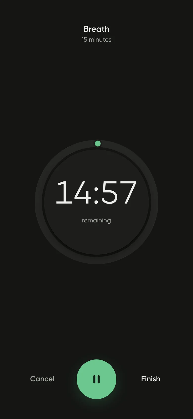 A timer that listens